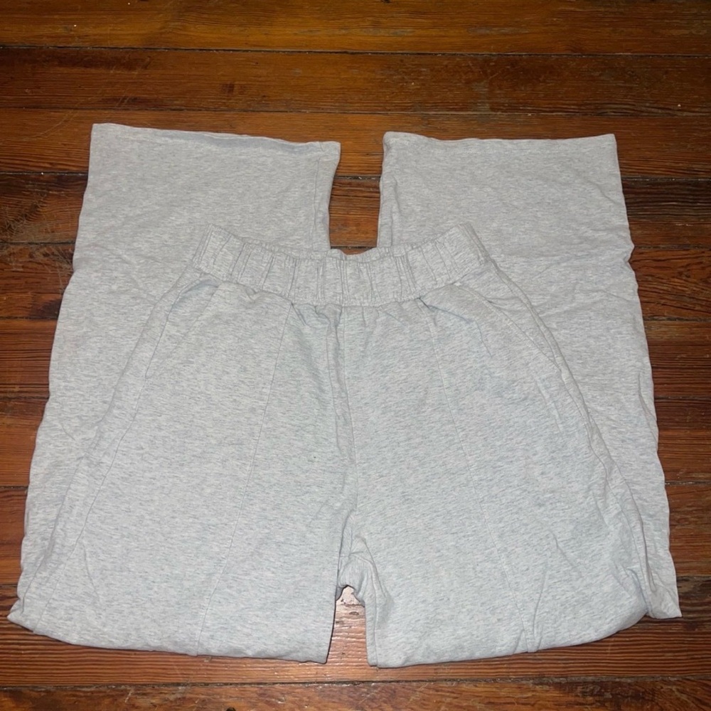 Abercrombie Wide Leg High Rise Soft Sweatpants